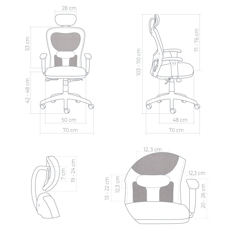 Silla Citiz con Cabezal